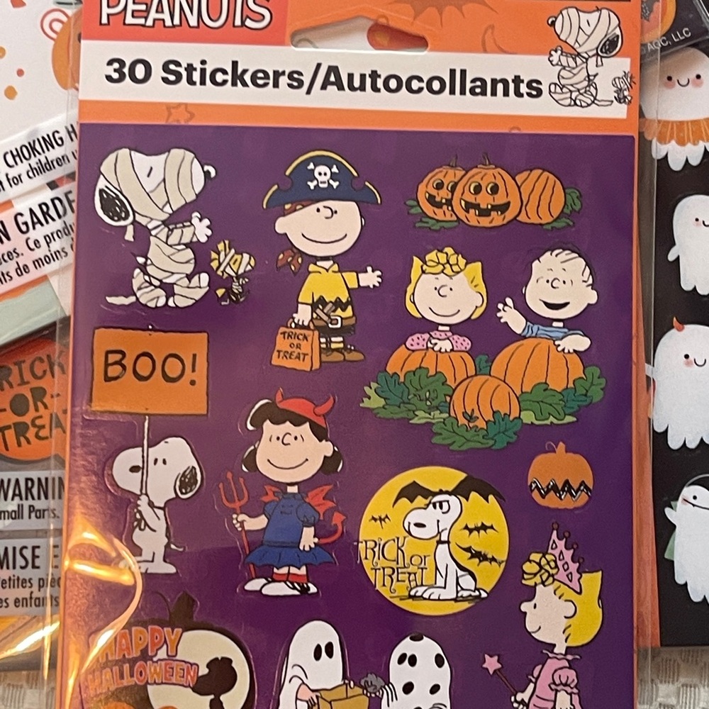 Halloween American greeting stickers